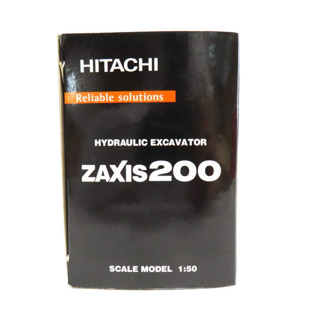 K09-Z03 未開封 希少 HITACHI 日立建機 1/50 ZAXIS200 ゴールド 油圧
