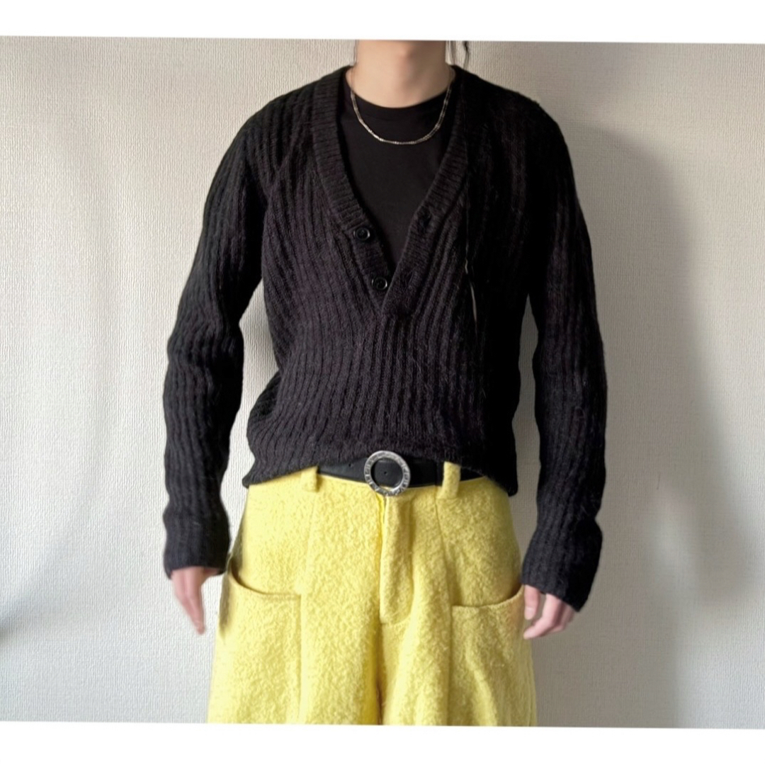 DOLCE&GABBANA - 90s Dolce&Gabbana 毛足長め ディープヘンリーネック