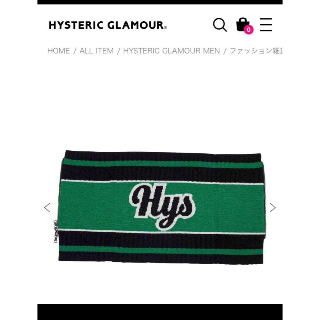 HYSTERIC GLAMOUR - ヒステリックグラマー SPORTS LOGO ネック