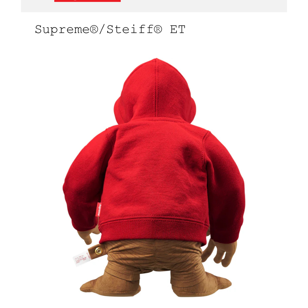 Supreme - Supreme/Steiff ET シュプリーム スタイフ E.T の通販 by