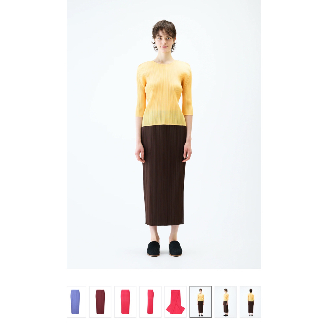 PLEATS PLEASE ISSEY MIYAKE - 3月新作 プリーツプリーズ スカートの