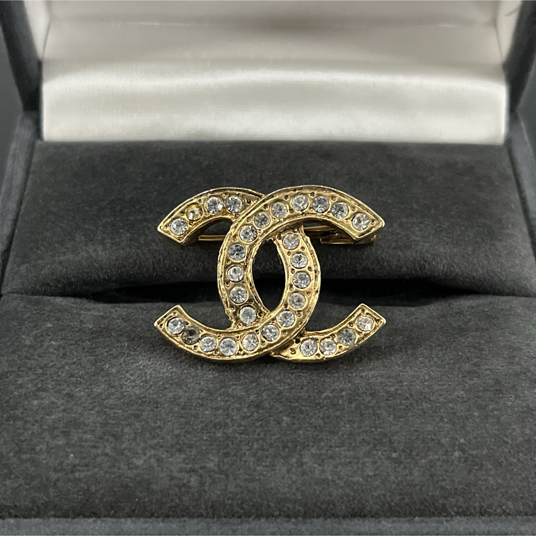 CHANEL - オールド CHANEL シャネル ブローチ ココマーク ライン