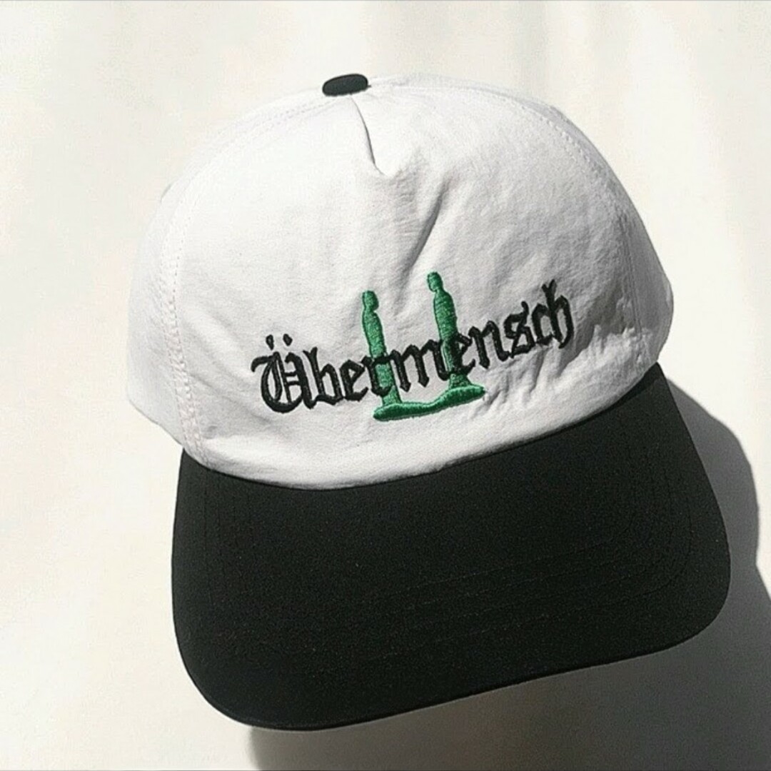 PEACEMINUSONE - 💚G-DRAGON Übermensch キャップ /緑 赤♥ジヨン 帽子