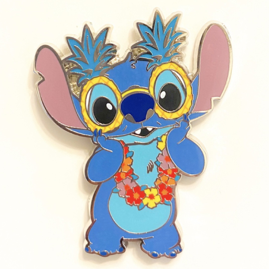 リロ&スティッチ - ディズニー ハワイ ピンバッジ スティッチ