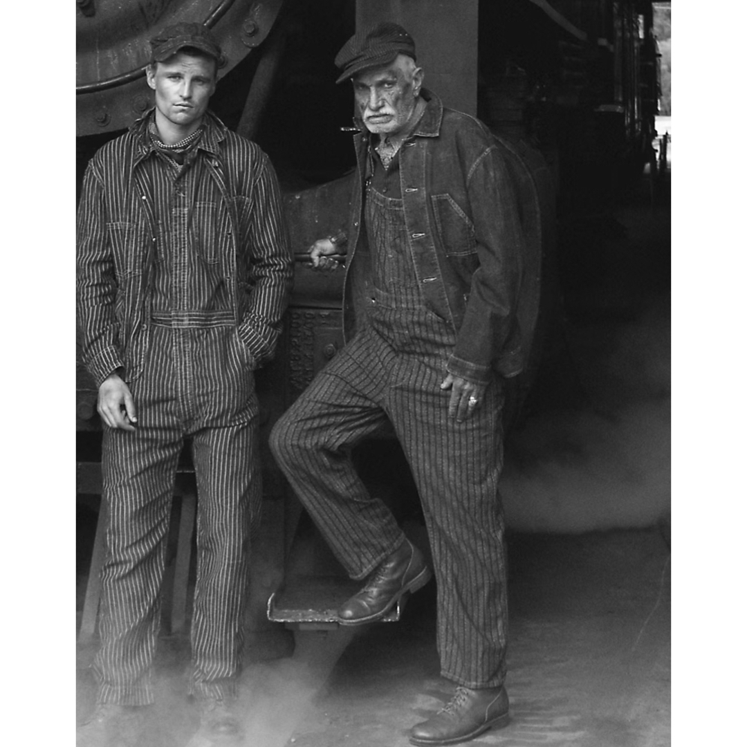 RRL - 25SS RRL ダブルアールエル インディゴ ストライプ