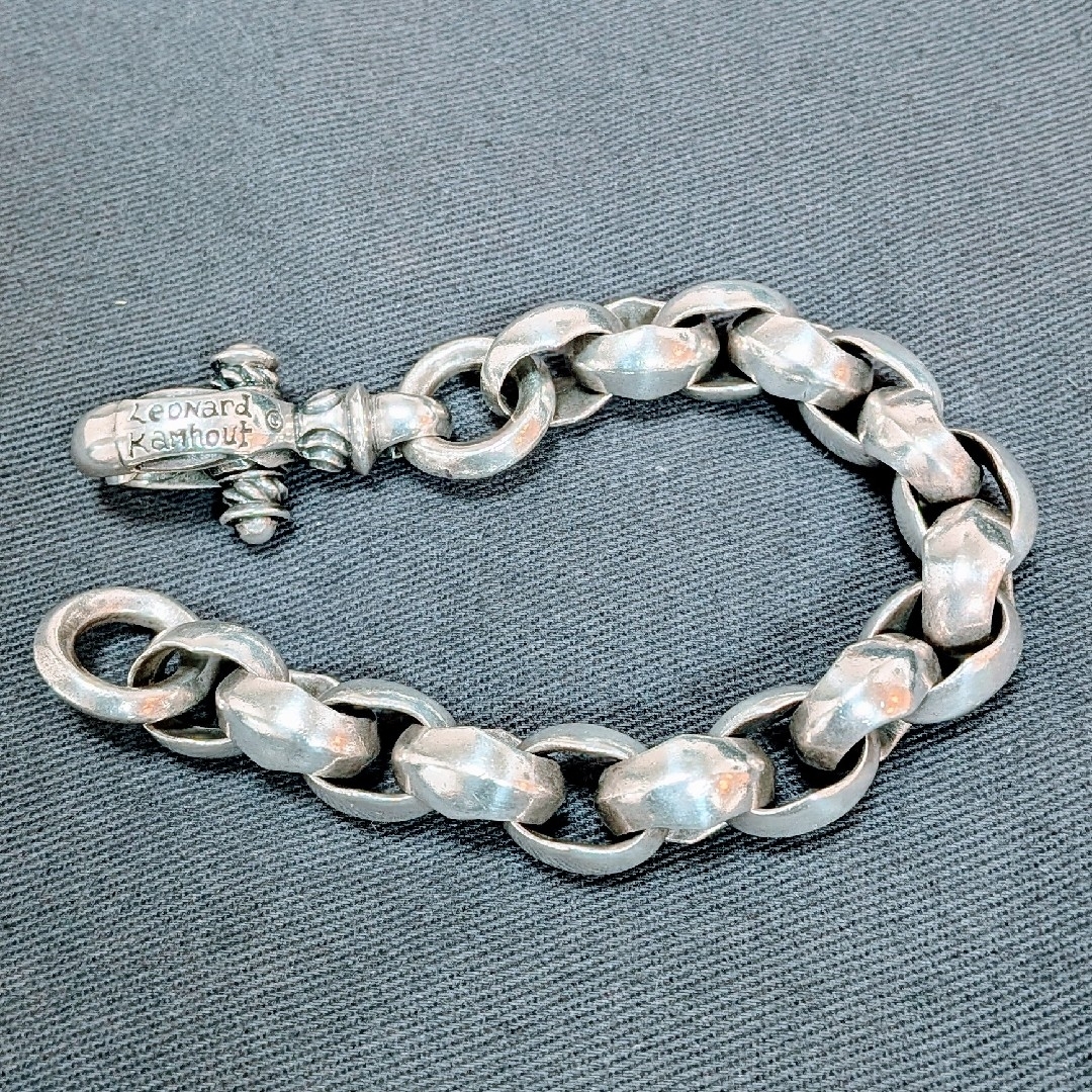 LONE ONES - レナードカムホート シルクリンクブレスレット プレーン