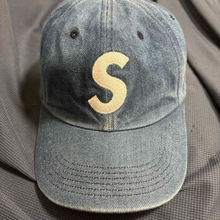 Supreme - シュプリーム supreme Sロゴ キャップ ブルー デニムの通販