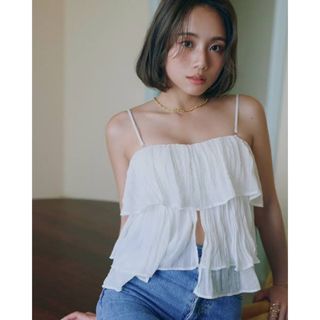 SeaRoomlynn - 正規品 searoomlynn Petal Tulleペプラムキャミソールの