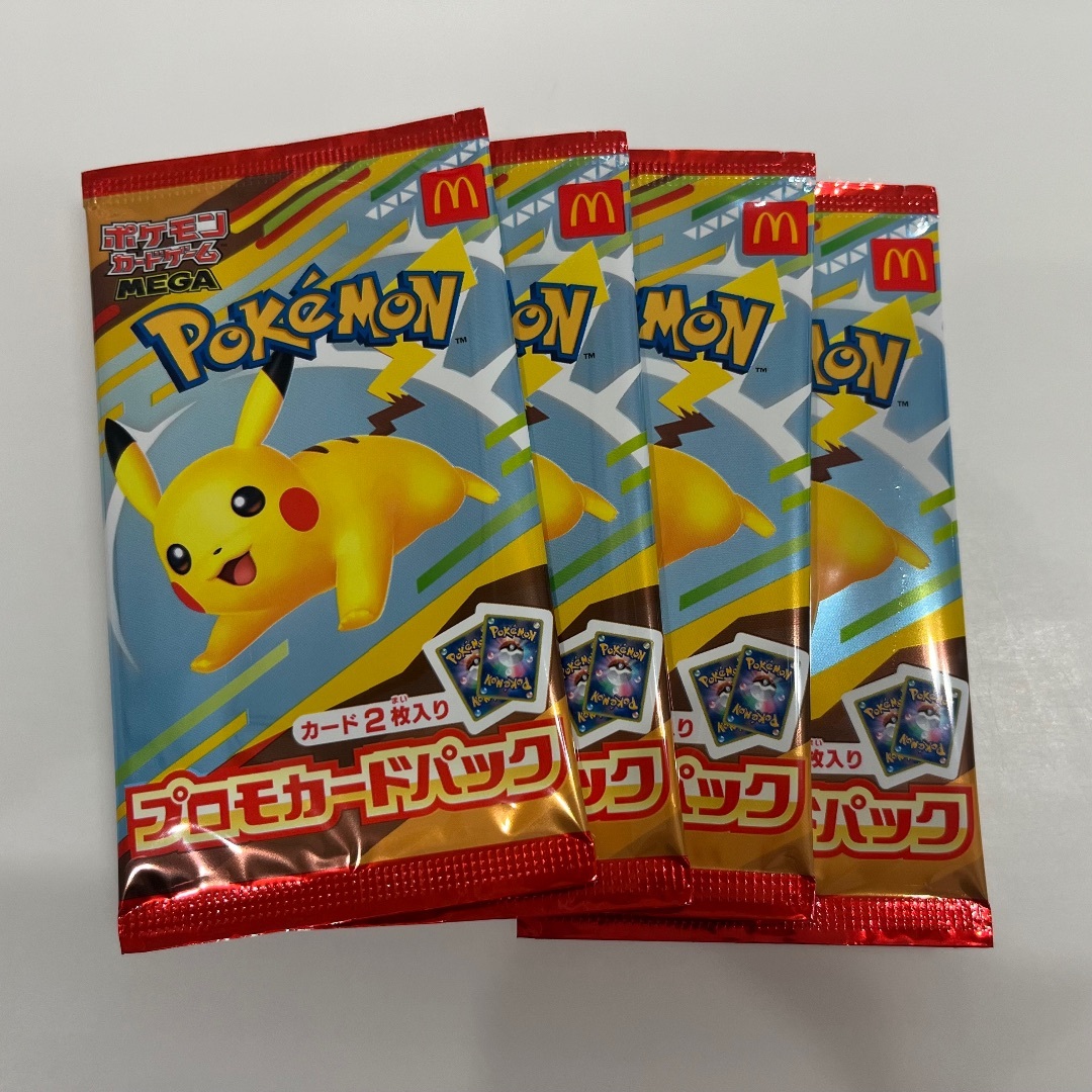 ポケモン - ポケモン ハッピーセット カード 4パック 未開封の通販 by