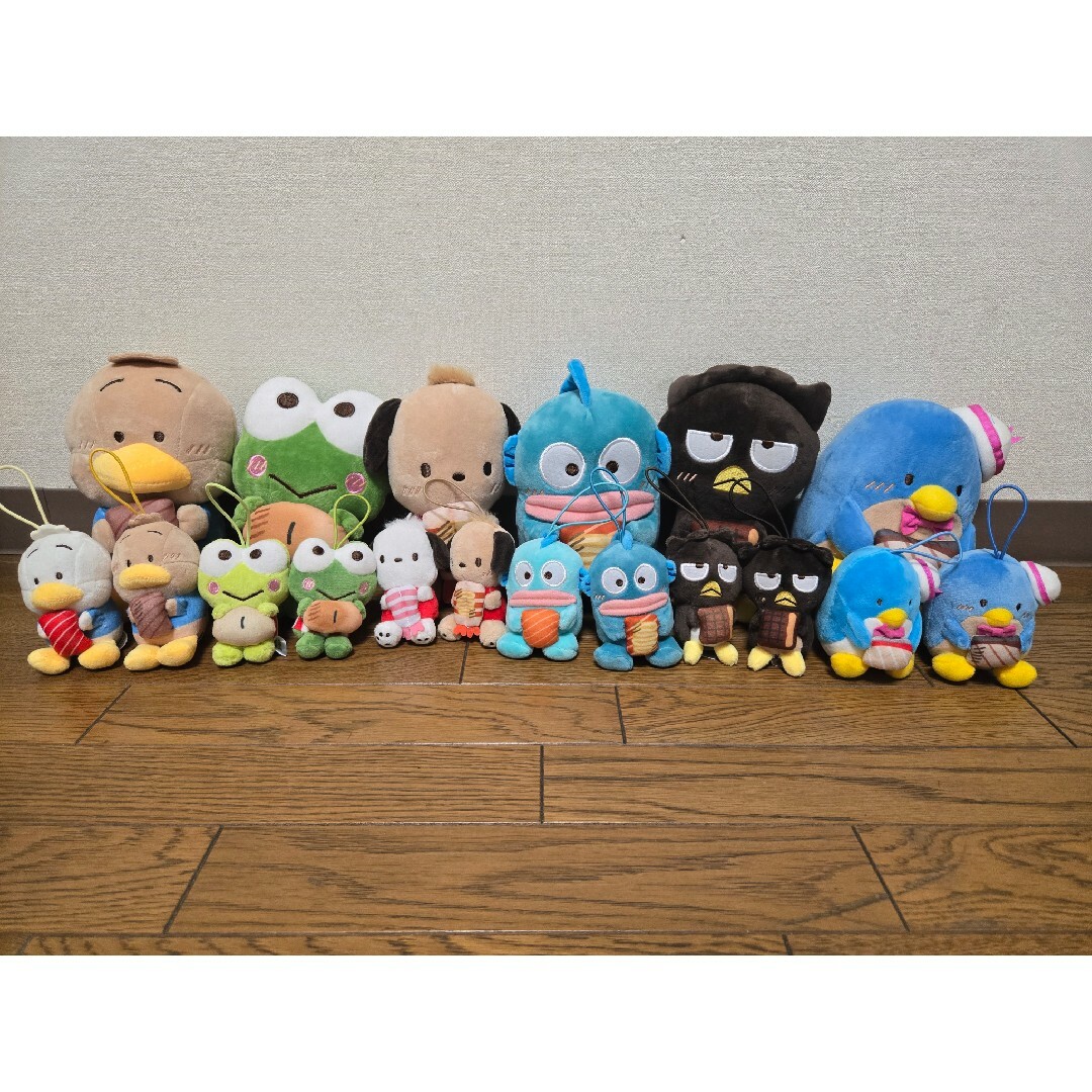 スシロー はぴだんぶい コラボ限定 ぬいぐるみ フルコンプリート