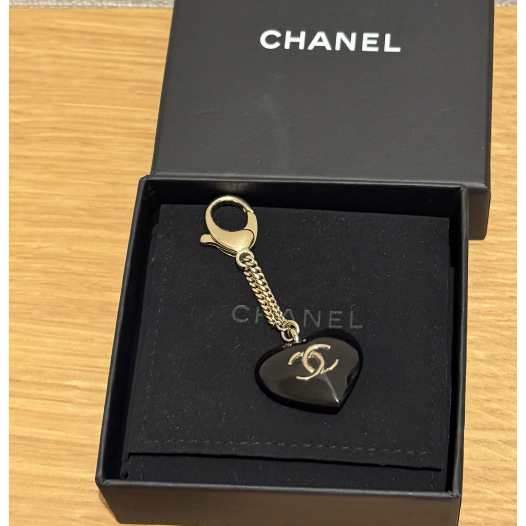 CHANEL - CHANEL シャネル キーホルダー キーリング ハート ココマーク