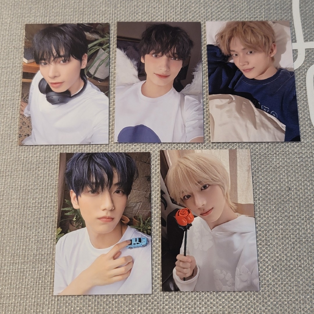 TXT cat＆dog ボムギュ トレカ ボムギュ TXT サノク 事前収録 tomorrow