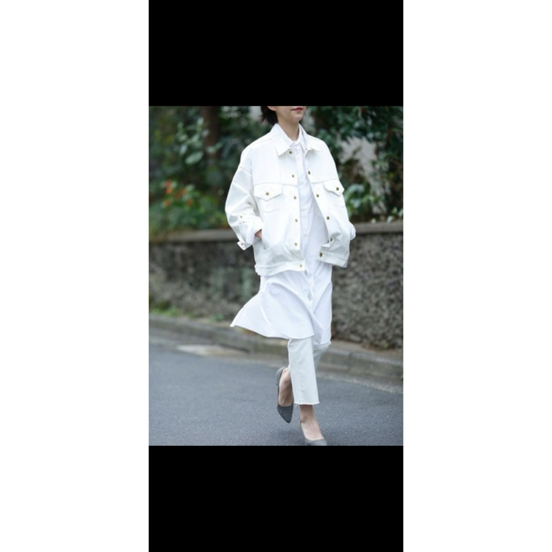 MADISONBLUE】B刺繍入りロングシャツ MADISONBLUE】B刺繍入りロング