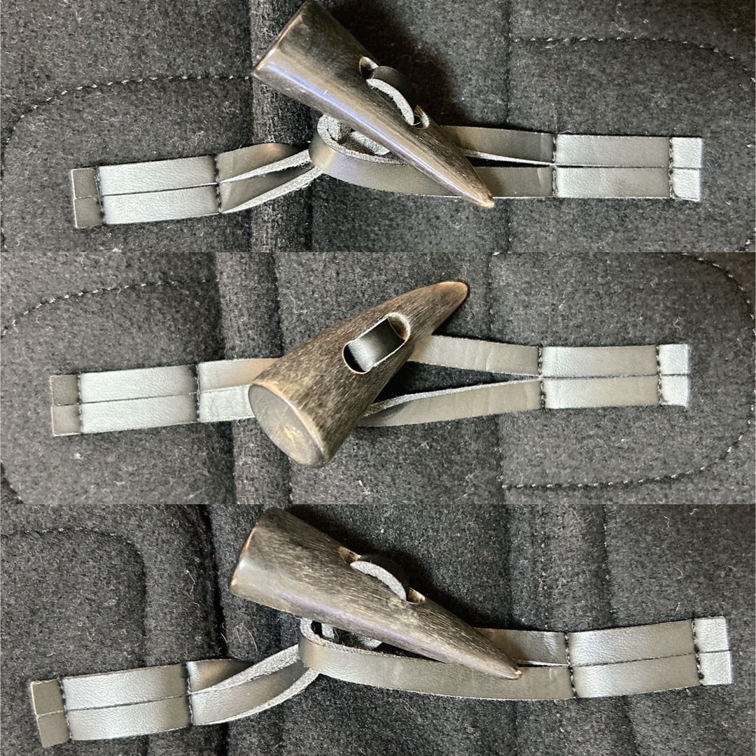 23区 - 23区 ダッフルコート イタリア生地 トグル ウール ブラック