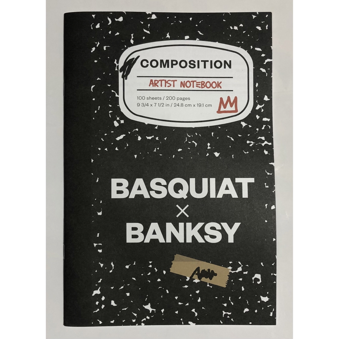 BASQUIAT × BANKSY 美術展 アーティストノートブック