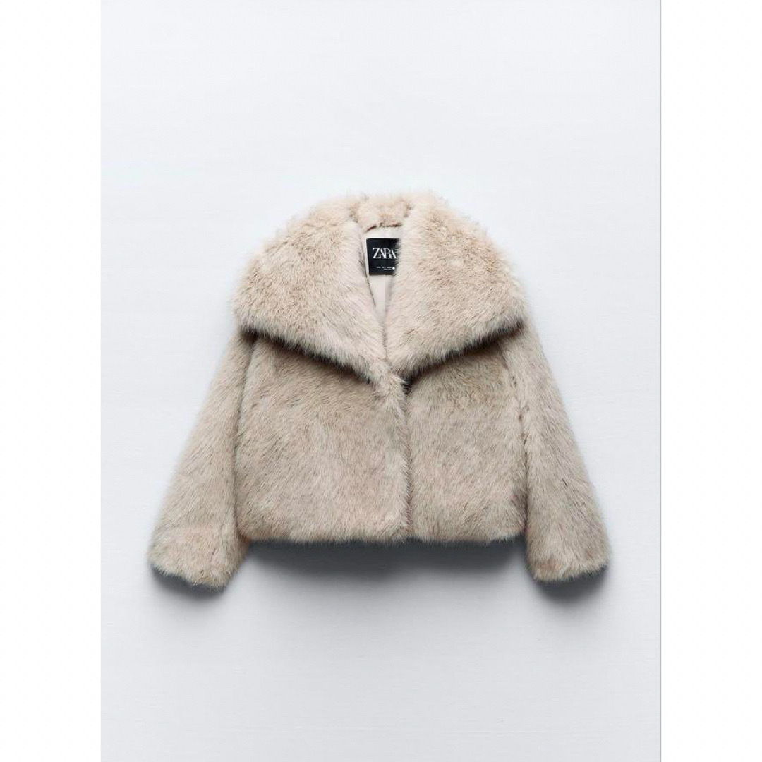 ZARA - ZARA フェイクファージャケット Sサイズの通販 by 2点以上のご
