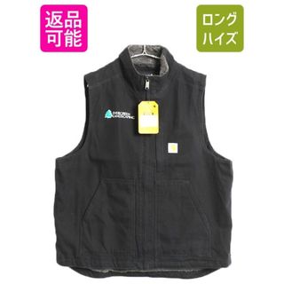 carhartt - カーハート ダックベスト US購入(M/T)黒 181218の通販 by