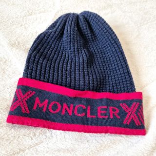 MONCLER - 【現行☆極美品】MONCLER ボアキャップ クマ耳 CUFFIA