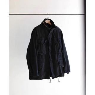 COMOLI - COMOLI 2024SS シルクネップミリタリージャケット サイズ3の