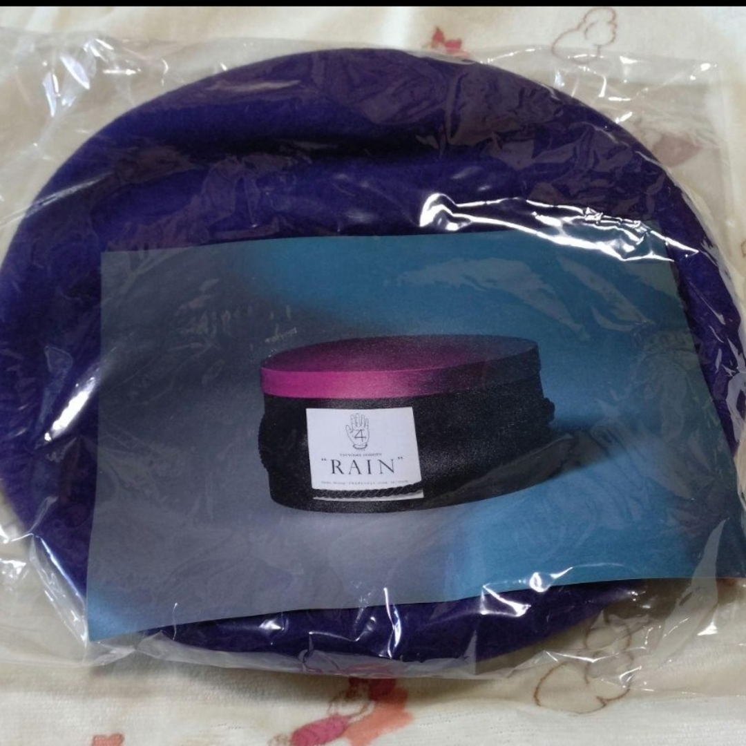 新品 堂本剛 CA4LA コラボ ベレー帽 パープル