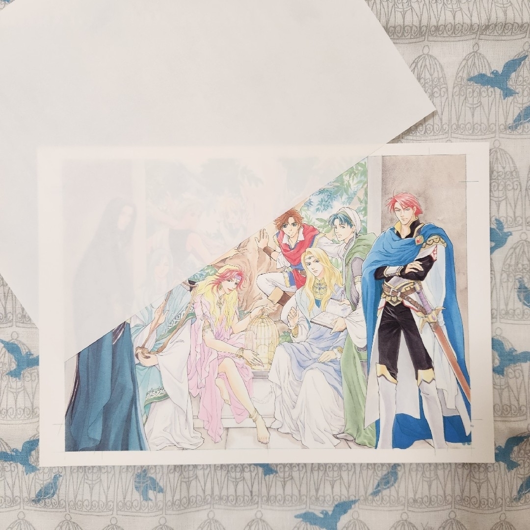 ANGELIQUE Sweet 10 BOX アンジェリーク複製原画 設定資料集