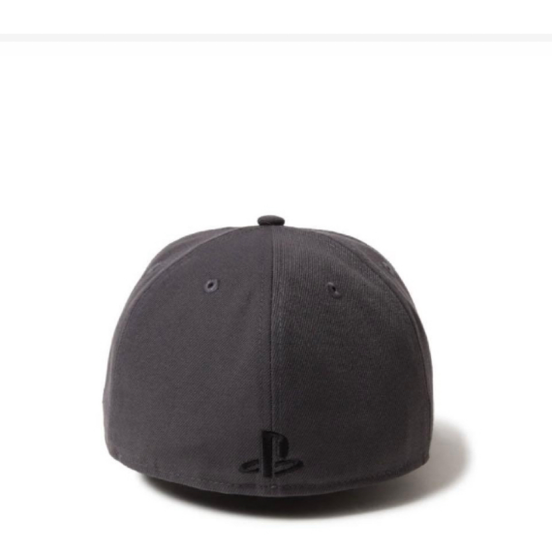 NEW ERA - 59FIFTY PlayStation シェイプス ロゴ ダークグラファイトの