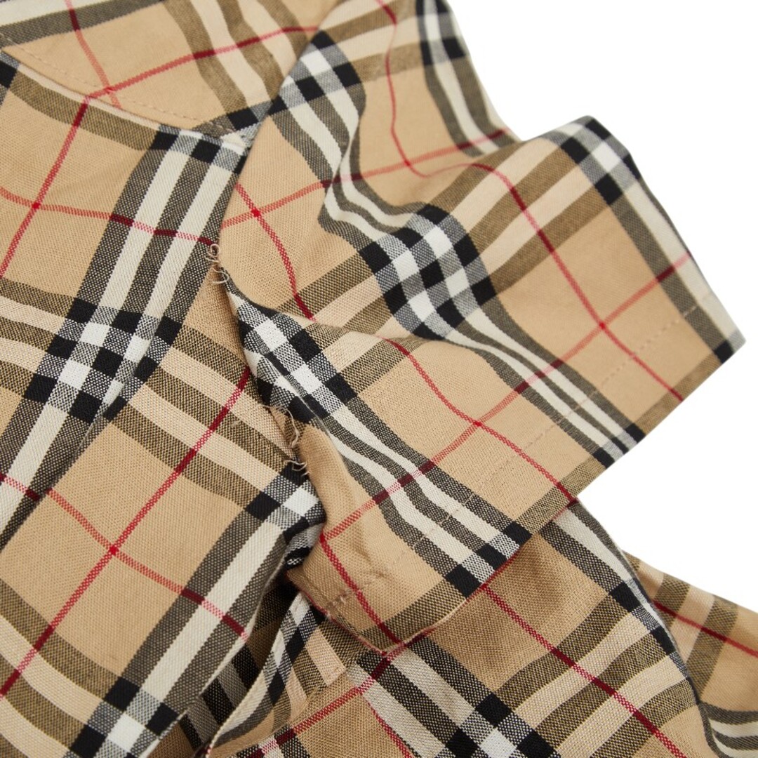 BURBERRY - バーバリー ノバチェック 半袖 シャツワンピース コットン