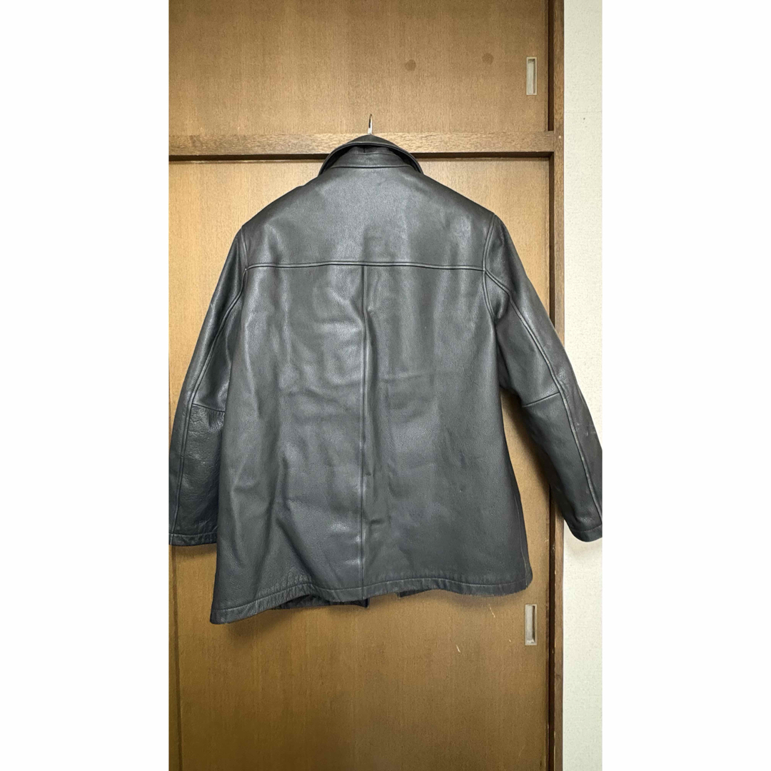 Brooks Brothers - Brooks Brothers レザーカーコート シボ革 野村訓一