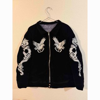 50s スーベニアジャケット スカジャン 別珍 ベルベット レプリカの通販