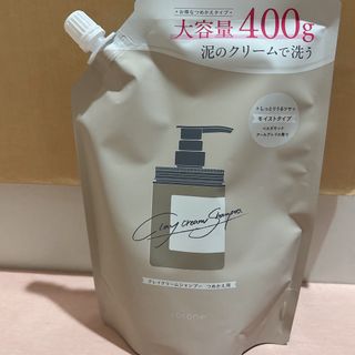 cocone - cocone クレイクリームシャンプー モイスト 詰め替え 400mLの