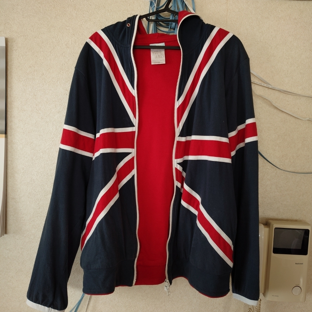 きんいろモザイク ユニオンジャック パーカー 二次元コスパ 九条カレン