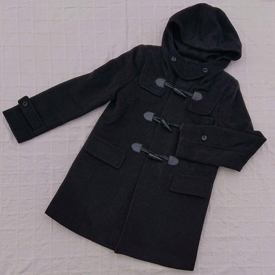 JUNKO SHIMADA - 38 49av.ジュンコシマダ チャコールグレーのダッフル