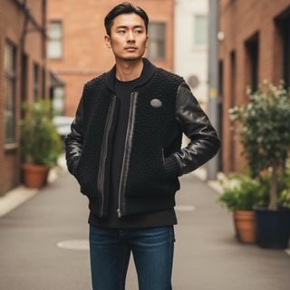 HYSTERIC GLAMOUR - キムタク着 ヒステリックグラマー A-2 ラムレザー