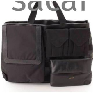 sacai - sacai KAWS Tote Medium BAG トートバッグ M camoの通販 by