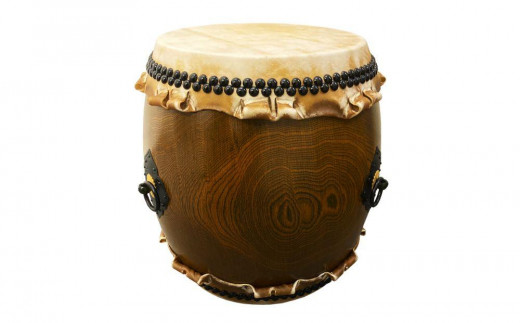 太鼓センター】長胴太鼓（目有材くりぬき胴）1尺5寸 - 京都府京都市