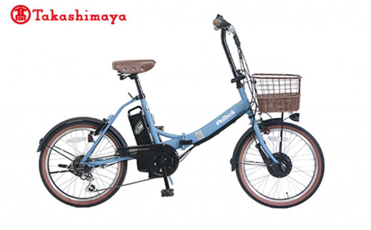 PELTECH（ペルテック）ノーパンク 折り畳み電動アシスト自転車 20