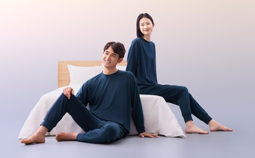 男女兼用 ブラック】ReDリカバリーウェア スリープ プルオーバー長袖