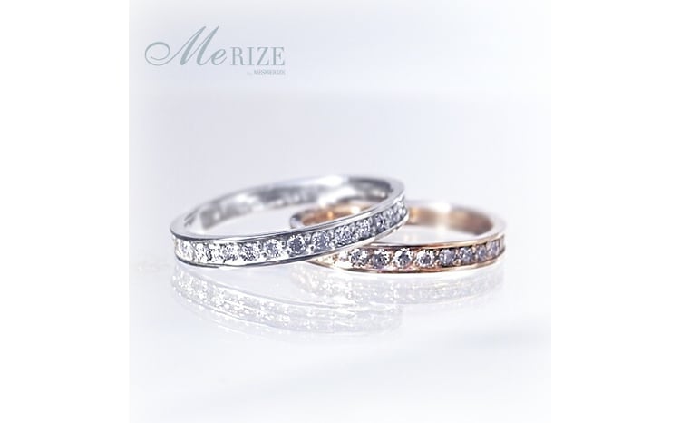 フルエタニティリング 天然ダイヤ 0.45ct～0.58ct Olga オルガ 【K10