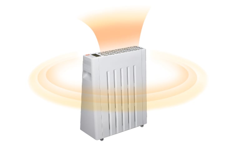 ヒーター]ヘリテイジヒーター [10～13畳まで] 全2色(ブラック/ホワイト