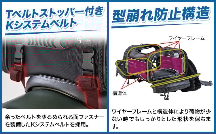 タナックス【T041】MFK-293 ミニフィールドシートバッグEX（ブラック