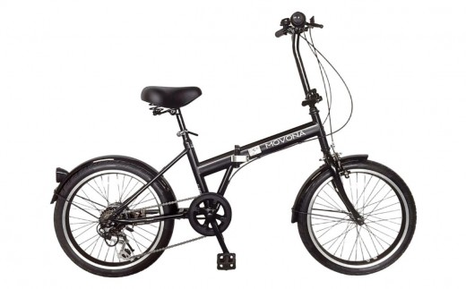 パンクしない折り畳み自転車20インチ6段変速Rサス付 - 三重県
