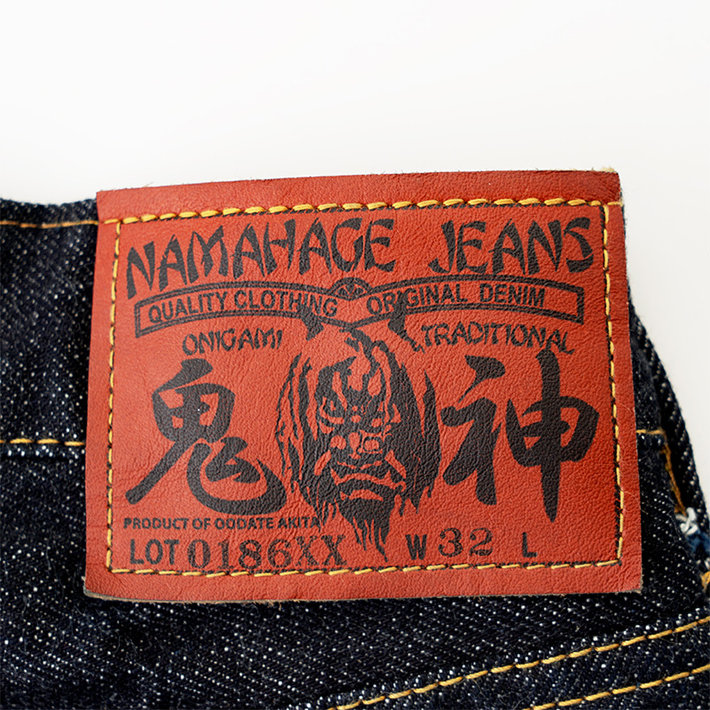 秋田の拘りなまはげジーンズ「デニムジャケット」青鬼モデル 360P7608