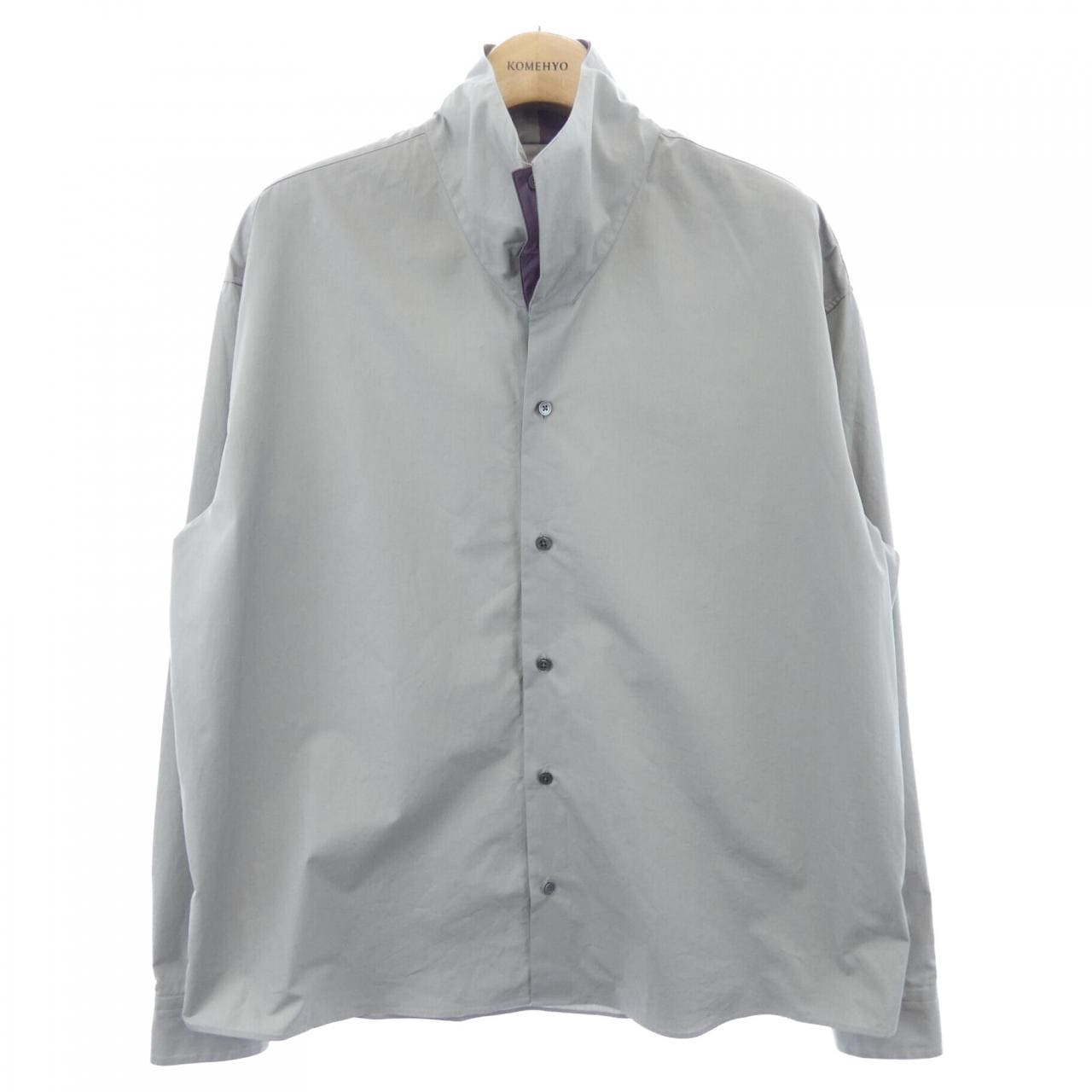 コメ兵｜エルメス HERMES ボクシーカットダブルハイカラーシャツ