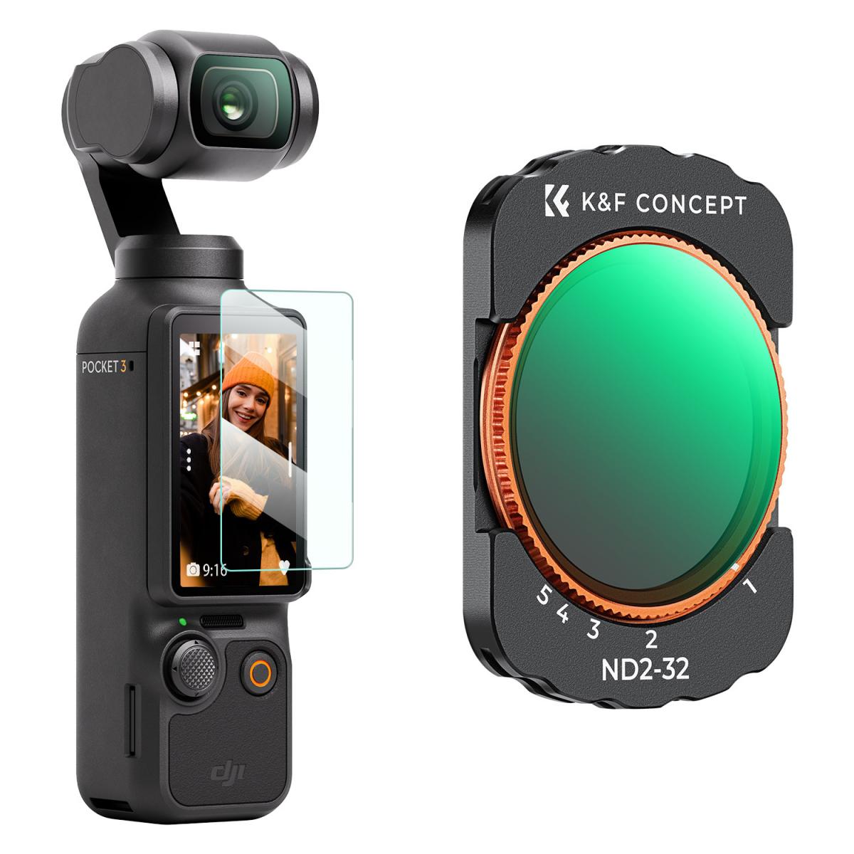 Dji Osmo Pocket Nd フィルター - K&F Concept