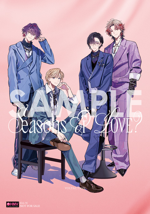 VOLTACTION 2ndミニアルバム CD 「Seasons of LOVE？」 2025年11月19日