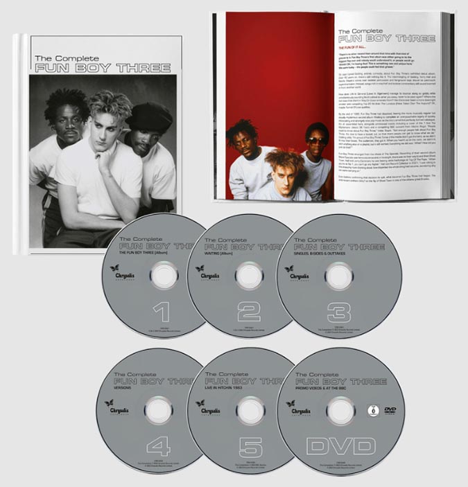 ファン・ボーイ・スリー CD5枚組＋DVDボックスセット『Complete Fun
