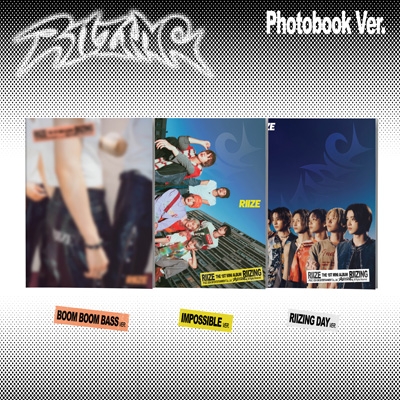 RIIZING 【Photo Book Ver.】(ランダムカバー・バージョン) : RIIZE
