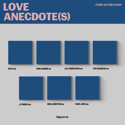 5th Mini Album: LOVE ANECDOTE(S)(Digipack ver.)(ランダムカバー