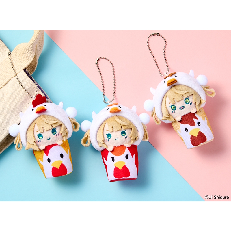 なりきり！からあげクン ミニぬいキーホルダー（全3種のうちランダム1