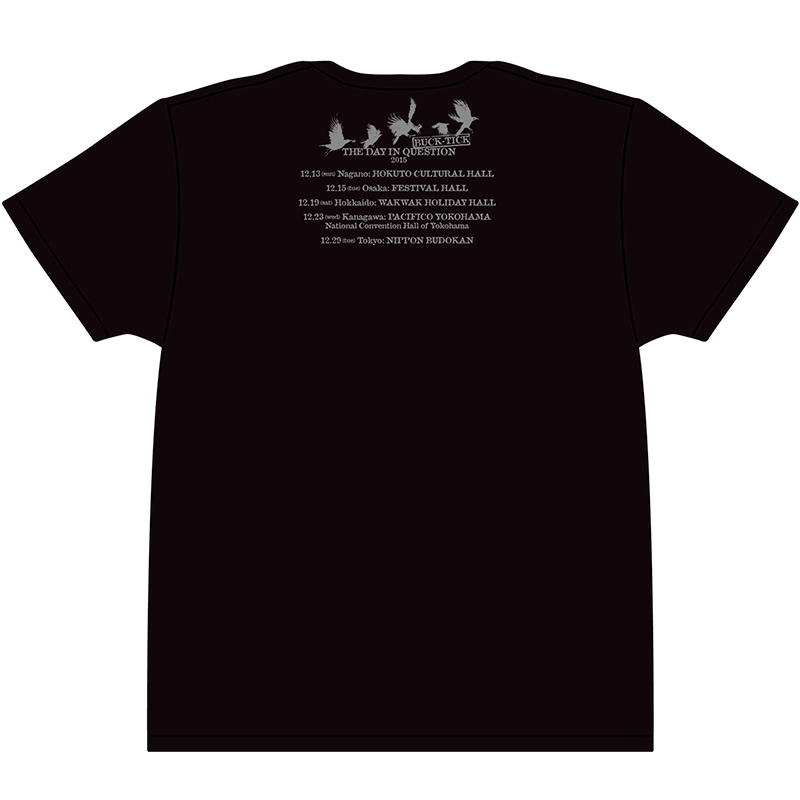 ロゴTシャツ【M】／ BUCK-TICK～THE DAY IN QUESTION～（3回目販売
